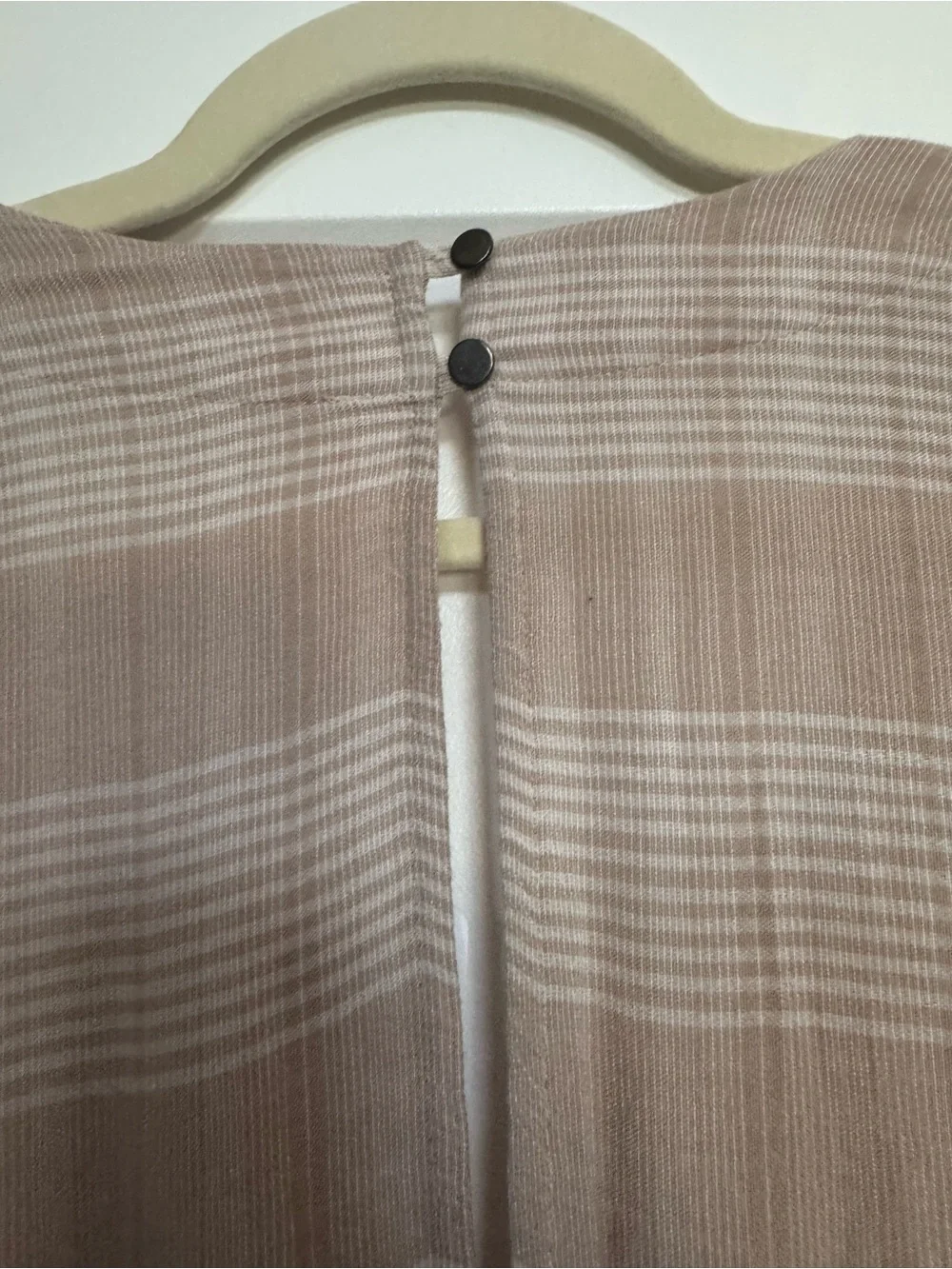 **NWT** Free People Neutral Striped V-Neck Jumpsuit Sz S pockets rolled Sleeve